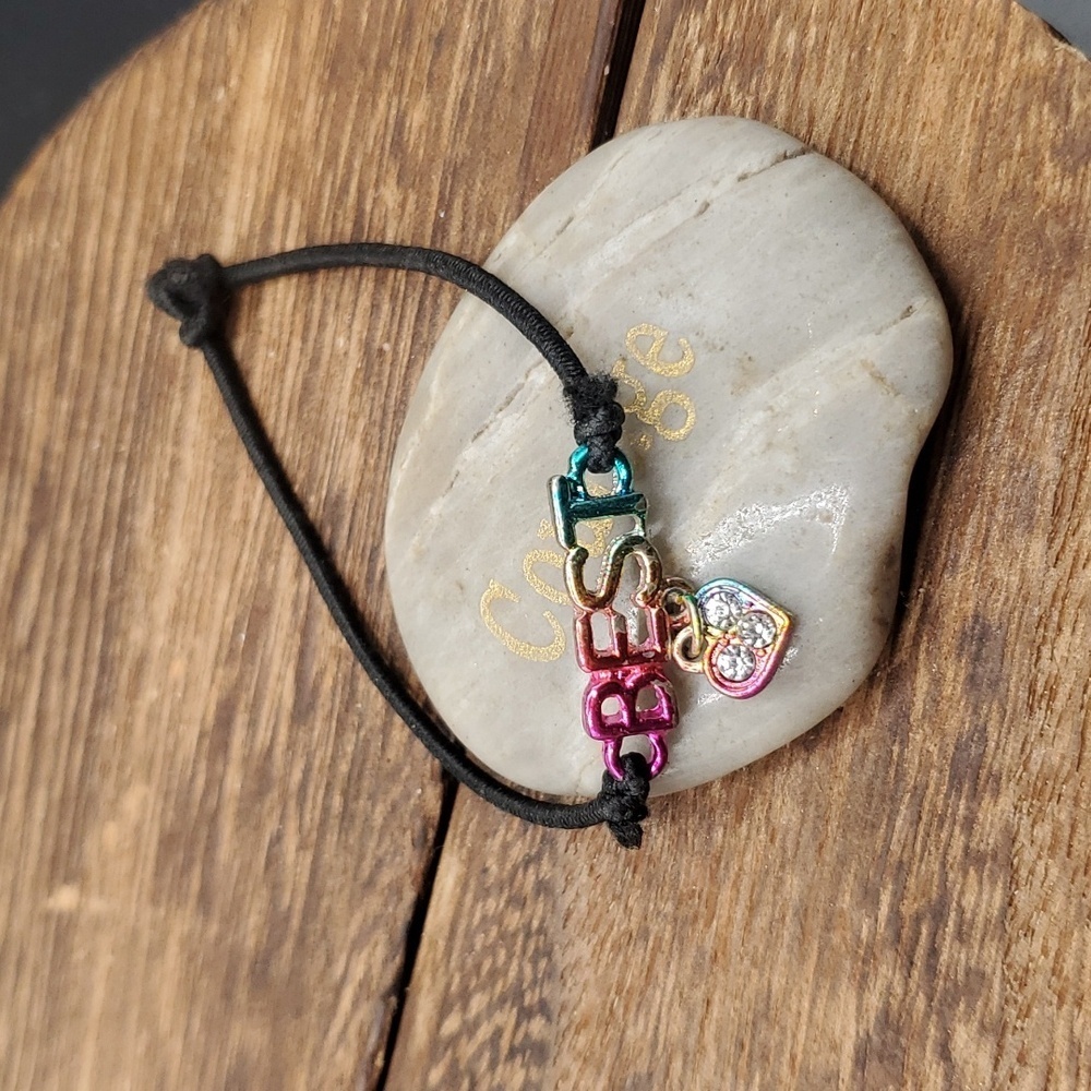 Best‎ friend watercolor vibrant bracelet B3135